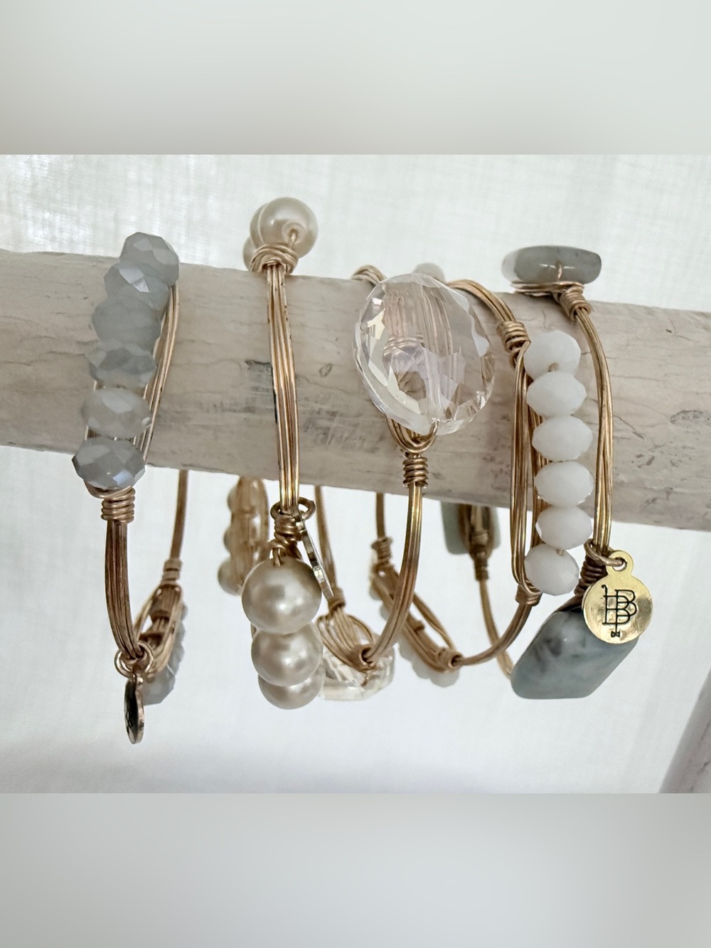 5-Pc Bourbon & Bowties Bracelet Set • Vintage c. 2012–2018 - Picture 2 of 6